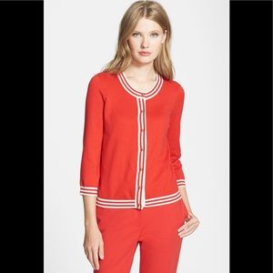 Kate Spade Silk Cotton Cashmere Cardigan L